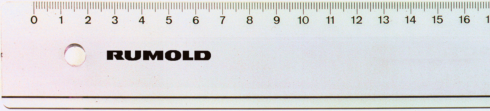 RUMOLD Büro/Technikerlineal FL41 50cm FL41/50