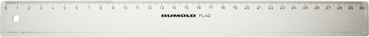 RUMOLD Schullineal 30cm FL42/30 transparent