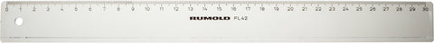 RUMOLD Schullineal 30cm FL42/30 transparent