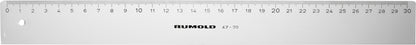 RUMOLD Flachlineal 30cm FL47/30 transparent