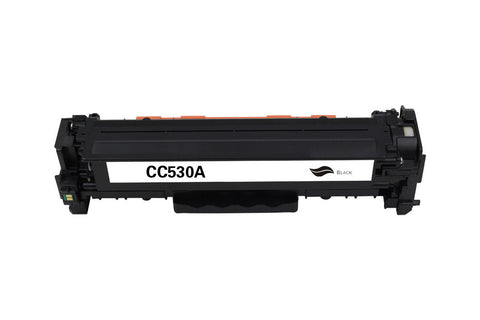 RebuiltH30A, Made in Germany Toner passend zu HP CC530A black (3.500 S.) mit Chip
