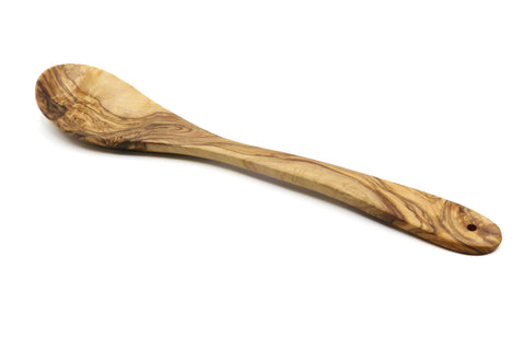 Reguliere olijfbomenhouten polenta en roerlepel