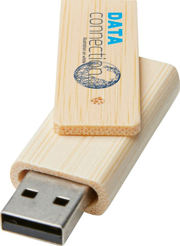 Rotate 8 GB Bambus USB-Stick - beige inkl Logo
