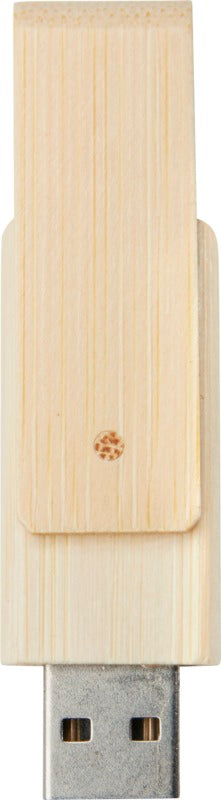 Rotate 8 GB Bambus USB-Stick - beige inkl Logo