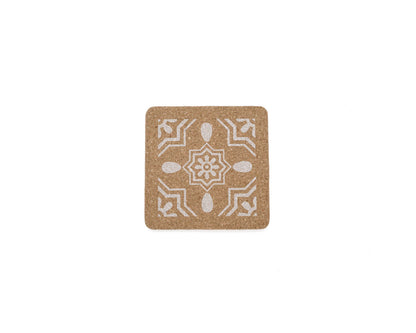 soñho Cortiça Azulejo Kork Topfuntersetzer 3er Set, 19 x 19 cm