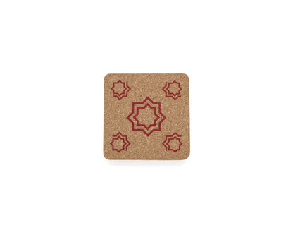 soñho Cortiça Azulejo Kork Topfuntersetzer 3er Set, 19 x 19 cm