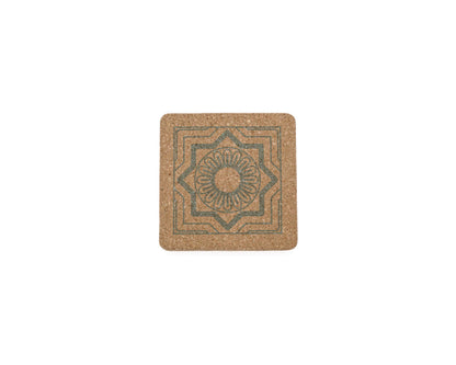 soñho Cortiça Azulejo Kork Topfuntersetzer 3er Set, 19 x 19 cm