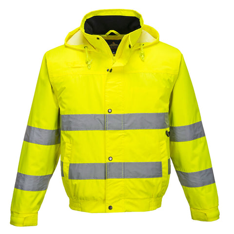 Leichte Warnschutz-Pilotjacke