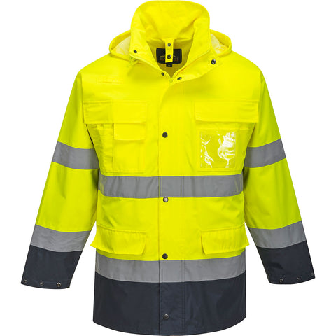 Portwest S162 Arbeitsjacke – Gelb/Marine – robust & funktional