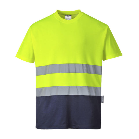 Portwest S173 Shirt – Gelb/Marine – bequem & funktional