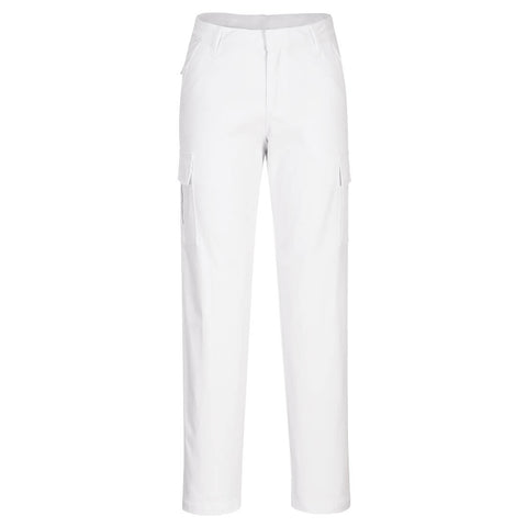 Portwest S233 Hose – Weiss – strapazierfähige Arbeitshose