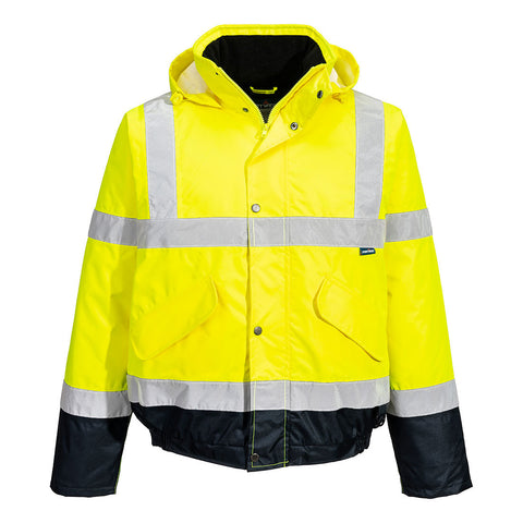 Portwest S266 Arbeitsjacke – Gelb/Marine – robust & funktional