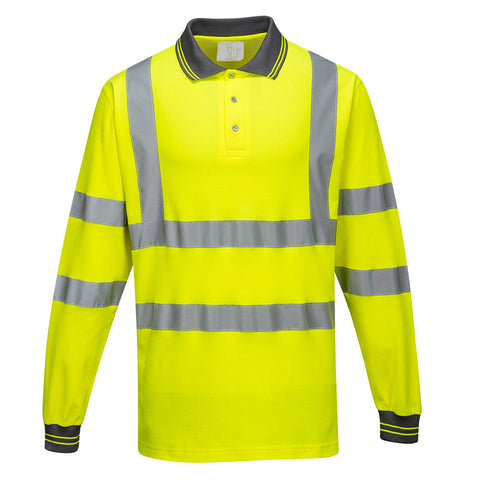 Portwest S271 Poloshirt – Gelb – bequem & funktional