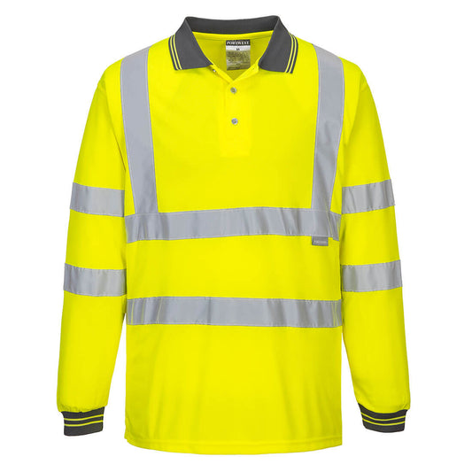 Portwest S277 Poloshirt – Gelb – bequem & funktional