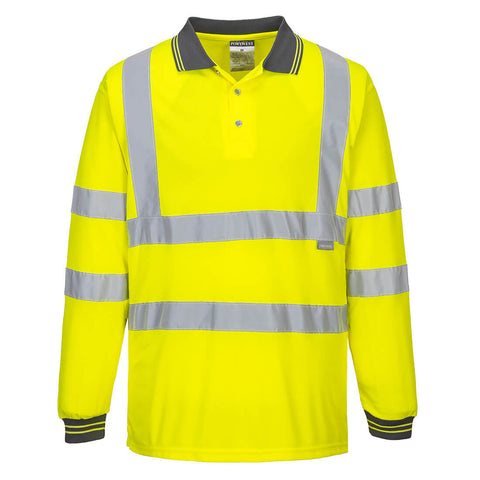 Portwest S277 Poloshirt – Gelb – bequem & funktional