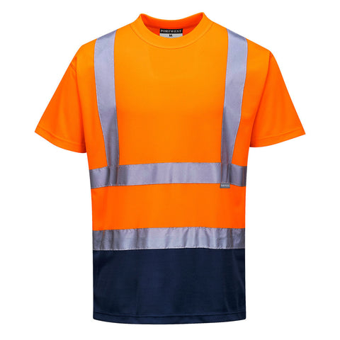 Portwest S378 Shirt – Orange/Marine – bequem & funktional