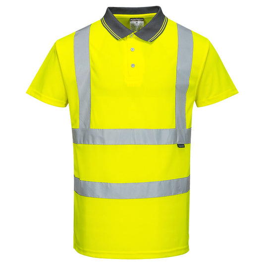 Portwest S477 Poloshirt – Gelb – bequem & funktional