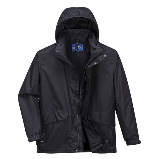 Portwest S507 Arbeitsjacke – Schwarz – robust & funktional