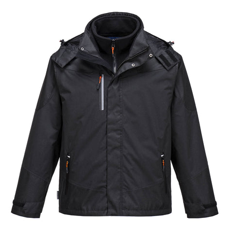 Portwest S553 Arbeitsjacke – Schwarz – robust & funktional