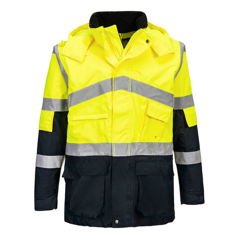 Portwest S760 – Arbeitsjacke – Gelb/Marine – robust & funktional