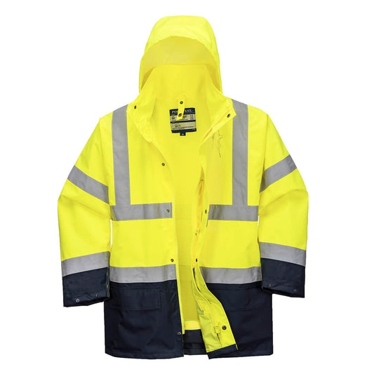 Portwest S766 – Arbeitsjacke – Gelb/Marine – robust & funktional