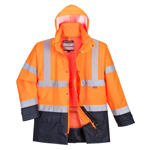 Portwest S768 – Arbeitsjacke – Orange/Marine – robust & funktional
