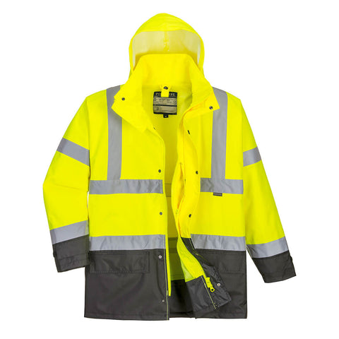 Portwest S768 – Arbeitsjacke – Gelb/Grau – robust & funktional