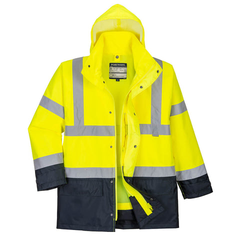 Portwest S768 – Arbeitsjacke – Gelb/Marine – robust & funktional
