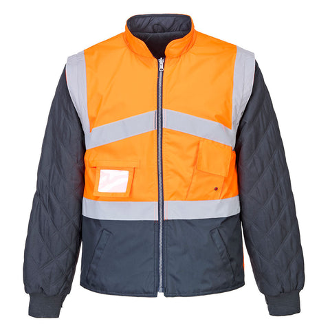 Portwest S769 – Arbeitsjacke – Orange/Marine – robust & funktional
