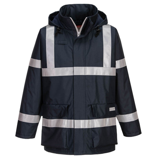 Bizflame Regenjacke, antistatisch + flammresistent