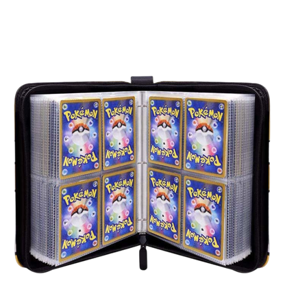Pokemon Card Case, 50 Pages, Can Insert 400pcs s, Portable, Waterproof, Zipper, Birthday Gift, Game Battle,  Storage,toy