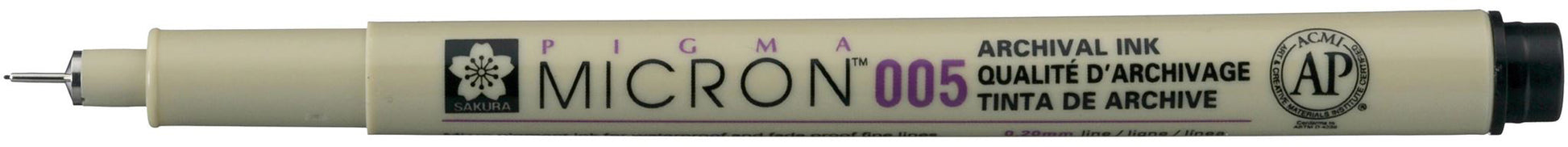 SAKURA Fineliner Pigma Micron 0,2mm XSDK00549 schwarz