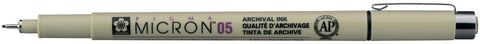 SAKURA Fineliner Pigma Micron 0,45mm XSDK0549 schwarz
