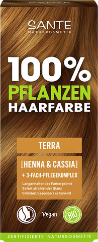 SANTE Pflanzenhaarfarbe 04 Terra