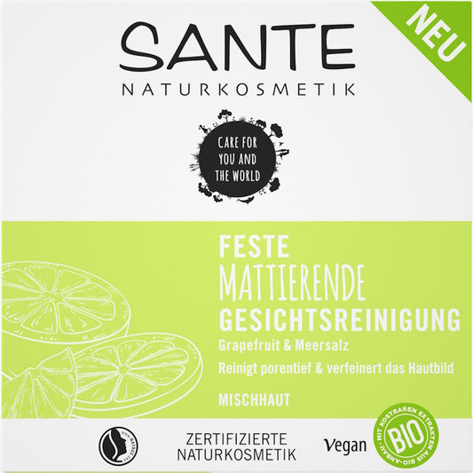 SANTE Feste Gesichtsreinigung Mattierend