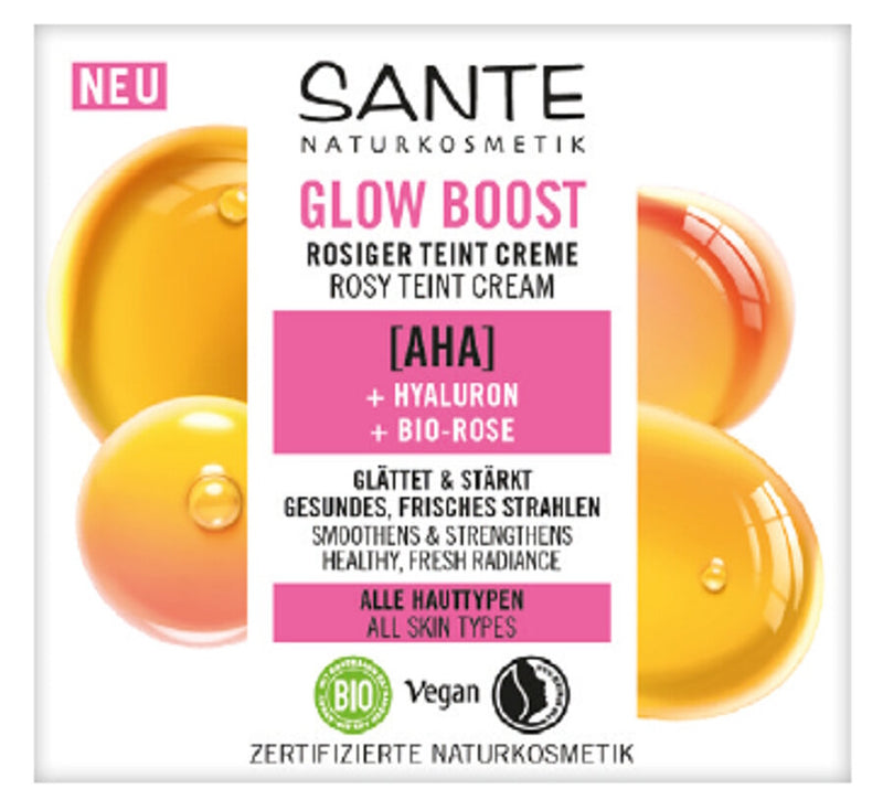 SANTE Glow Boost rosiger Teint Creme