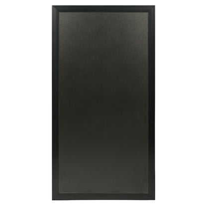 Securit® Multiboard Kreidetafel mit Holzrahmen, Schwarz, 115x60cm, Outdoor