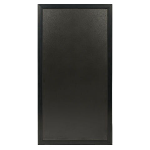 Securit® Multiboard Kreidetafel mit Holzrahmen, Schwarz, 115x60cm, Outdoor
