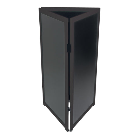 Securit® Multiboard Kreidetafel mit Holzrahmen, Schwarz, 115x60cm, Outdoor