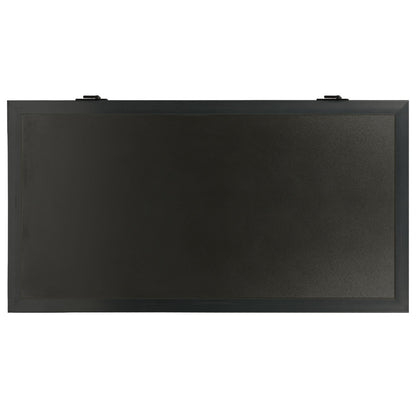 Securit® Multiboard Kreidetafel mit Holzrahmen, Schwarz, 115x60cm, Outdoor