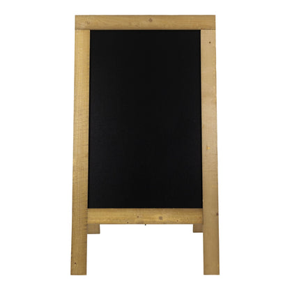 Securit® Holz Kundenstopper "Vintage", 135x75cm, Natur, Outdoor