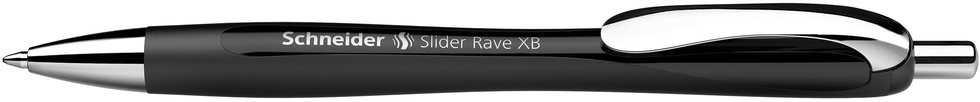 SCHNEIDER Kugelschreiber Slider Rave XB 132511 schwarz, nachfüllbar 0.7mm