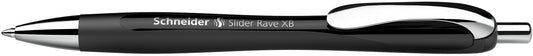SCHNEIDER Kugelschreiber Slider Rave XB 132511 schwarz, nachfüllbar 0.7mm
