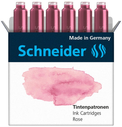 SCHNEIDER Tintenpatronen 166129 rose 6 Stk.