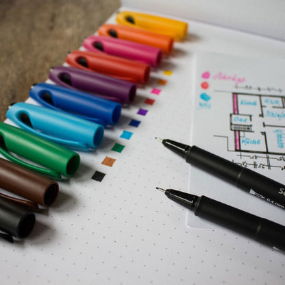 SCHNEIDER Fineliner Topliner 967 0,4mm 9674 grün