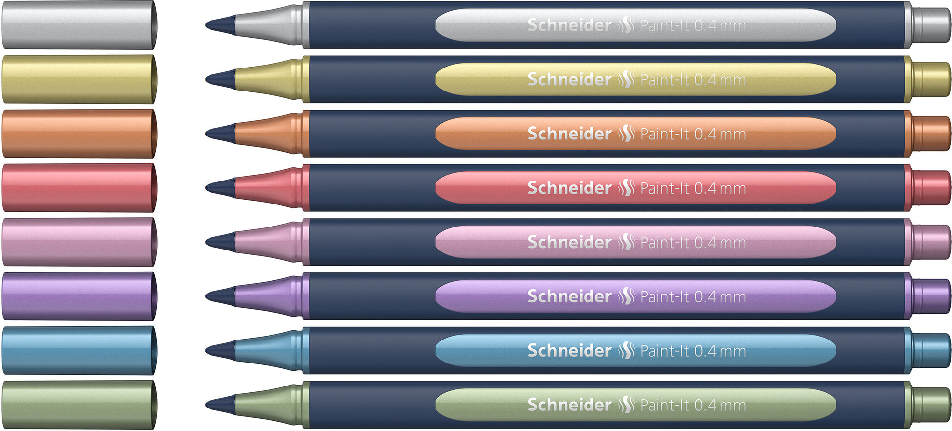 SCHNEIDER Rollerball Paint-it ML05011502 Etui 8 Stück