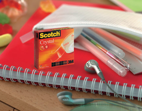 SCOTCH Crystal Clear 600 19mmx33m 6-1933R8 transparent 8 Stück