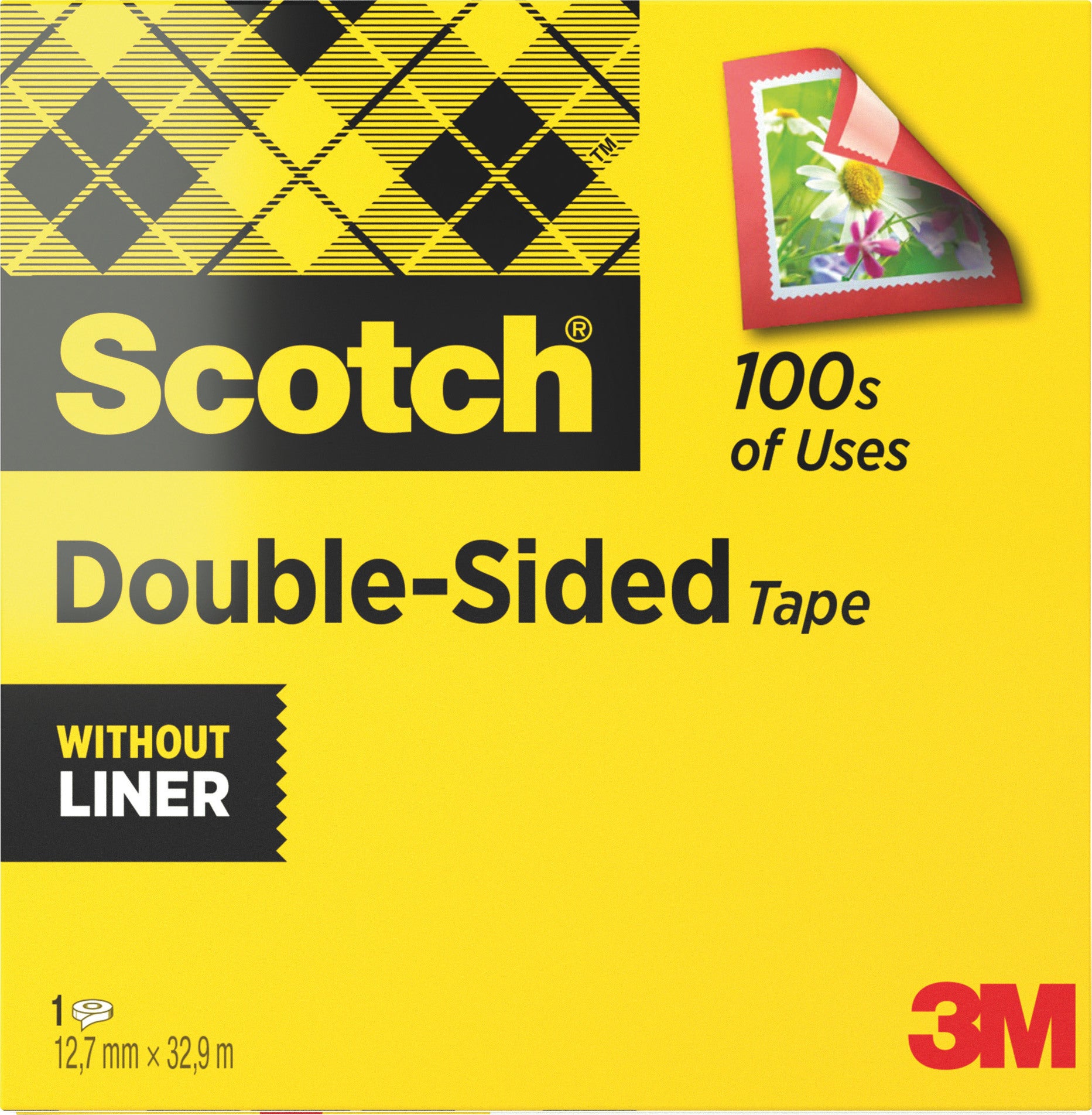 SCOTCH Klebeband doppels. 12mmx33m 665/1233 permanent