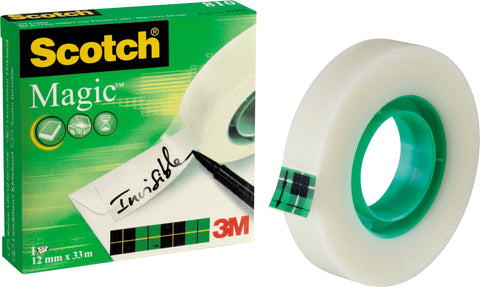 SCOTCH Magic Tape 810 12mmx33m 8101233K unsichtbar, beschriftbar