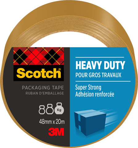 SCOTCH Verpackungsband 48mmx20m C5020D-R heavy duty, braun
